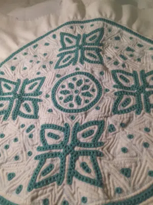 كمه نص نجم خياطه يد عمانيه لون بحري قياس 12 ونص