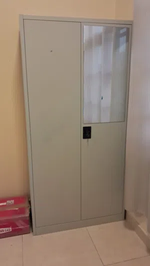 2 Steel Cabinets and 1 Kids cabinet