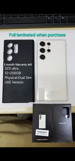 Samsung Galaxy s23 ultra  256gb Under warranty invoice available