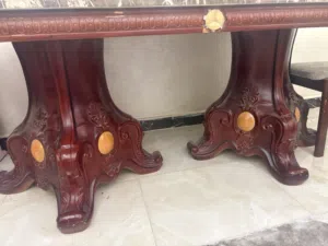 طاولة سفرة ثقيله رخام اصلي