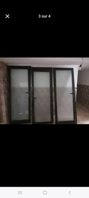 porte aluminium intérieur occasion