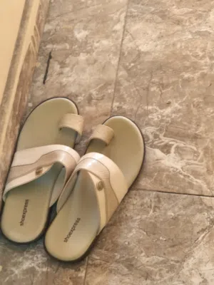 sandal 43 size brand new beige colour