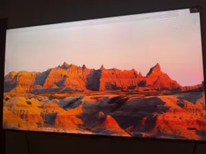 TCL 55 inch tv with 2160p display and HDR