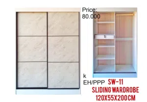 خزانة ملابس بأبواب منزلقة Sliding Door Wardrobe