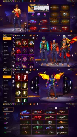 Free Fire Accounts and Characters for Sale in Alexandria
