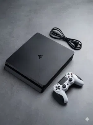 PlayStation 4 Slim للبيع بحال ممتازة - مستعمل استعمال بسيط