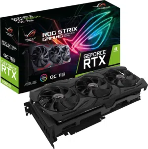 كرت ASUS ROG Strix 2080TI 11GB للمراوس بكرت amd او nvidia أعلى