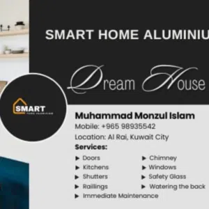 smart home aluminium work 