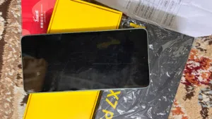 poco x7 pro الجهاز جديد ما مستخدم هواي اقل الشهر استخدام زلغ مابي الزكه مالته ماشالعه  شاحنه 90 واط