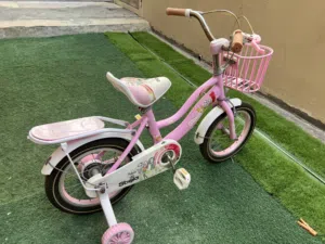 Girls cycle