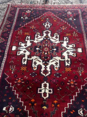 2 Persian handmaid carpets from khozestan province design inspired by Persian architects and culture