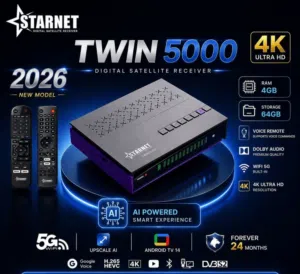 ستارنت توين 5000 - STARNET TWIN 5000 AI