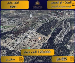 Residential Land for Sale in Amman Abu Al-Sous
