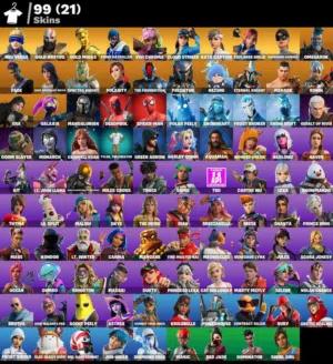 حسابات فورت نايت ضمان مدى الحياه