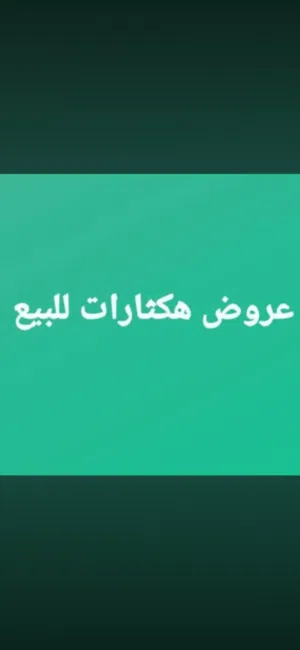 10 هكتار في الطلحية شارع الكرتون للبيـــــــــــــع تبارك الله