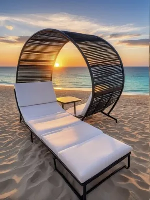 Beach / outdoors garden chaise lounge