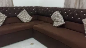 Arabic sofa 4 pcs, 4 door wardrobe, refrigerator, Bed OMR 25, parrot cages