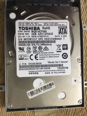 Toshiba HDD 500 GB
