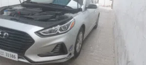 هونداي سوناتا 2019 داخلية السيارة جديدة من الداخل لا تحتاج اي مصروف دق سلف وامشي عداد كليو متر ليس م