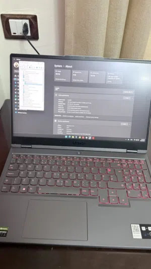 وحش الألعاب والبرمجة Lenovo Legion 5  i7-12700H  RTX 3070  بحالة الوكالة