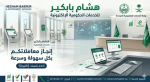خدمات حكومية وبنكية وتجارية الكترونية