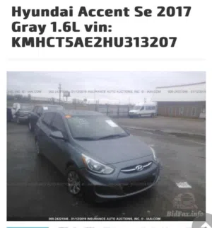 اكسنت هاتشباك حادث جانبي