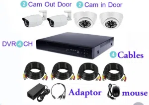 CCTV camera with nvr new