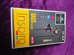 Wired Stereo Earphones for everyday use (KM-58)