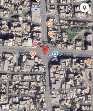 قطعة ارض350متر  سكنية للبيع في الحشان قرب سيمافرو اولاد الحاج ومسجد الزقلعي