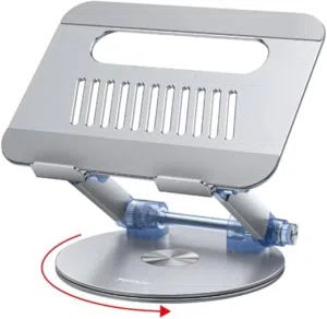 YESIDO Laptop Stand LP06 Adjustable Foldable Laptop Holder Aluminum Stand Compatible with MacBook,