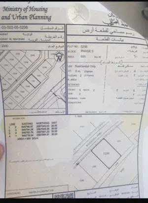 Residential Land for Sale in Al Batinah Barka