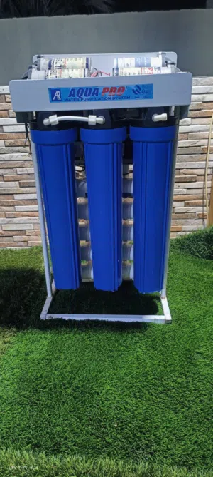 فلتر تحليت المياه الحجم الأكبر نظيف