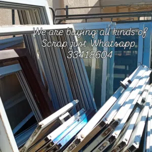 we are buying all kinds of Scrap aluminum windows door etc