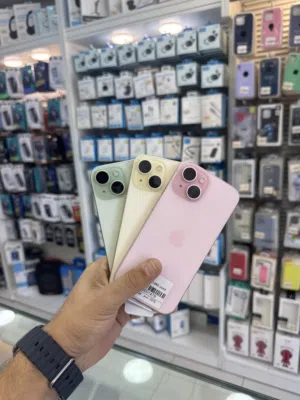 iPhone 15-256g used/مستعمل شبه جديد ومكفول شهر بطاريات بالتسعين