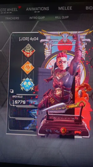 حساب apexlegends ابيكس هيرلوم ريث wraith heirloom