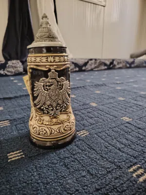 كوب أنتيكا ألماني أصلي فاخر (Beer Stein) - إصدار محدود ونادر