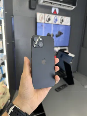IPhone 15 128gb used////. مستخدم بحالة الجديد بطارية 95٪ ولا ربع خدش مدخل خط