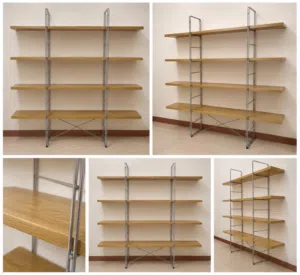 Vintage IKEA Shelving Unit – Solid & Stylish