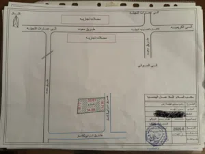 قطعه ارض مساحه 596