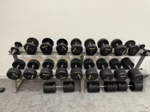 TA Sport Dumbbells and Dumbbell Rack