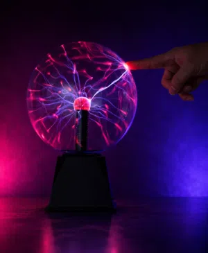 Plasma Lightning Ball – Touch the Power!