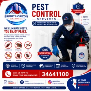 Pest-Free Living Starts Here With Bright Horizon Cleaning W.L.L