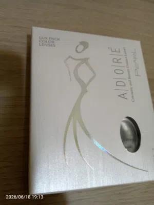 عدسات ايطالي بيرل ادور   Pearl Adore lenses   White Color