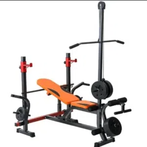 مسطبه تمارين متعددة منزليه تستهدف جميع عضلات الجسم( اعلى و اسفل ) استعمال قليل جدا