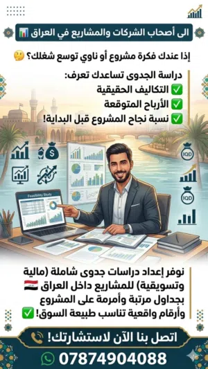 دراسات جدوى للمشاريع بسعر مناسب