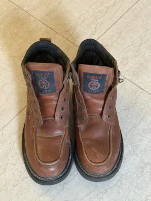 Smith Safety Shoe Size 44 Steel Toe ANSI Oil resistant