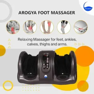 Color Black Material Faux Leather Power Source Corded Electric for blood circulation 'pain relief