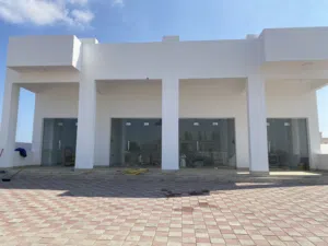 New Shops For Rent near Naseem Garden in Rumais للإيجار محلات جديدة   قريب حديقة النسيم في الرميس