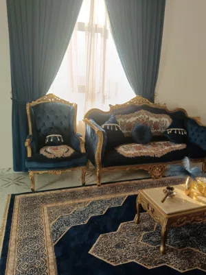 طقم أثاث مصري من خشب الزان