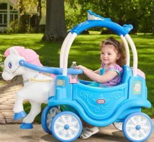 عرباية مع حصان ماركة little tikes